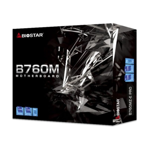 itecs-40e6c0bbca15e421b83a3b608437b078 Motherboard BioStar B760MZ-E PRO LGA 1700 DDR5 Micro-ATX