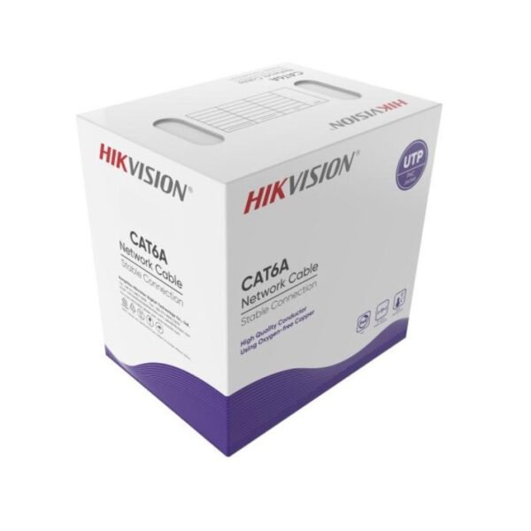 itecs-41642496498b5641730b633d13dd1ea1 Cable UTP Hikvision Cat.6A 100% Cobre 305m 0.56mm