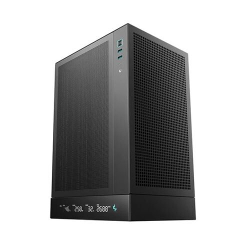 Gabinete DeepCool CH170 Digital ITX Vertical Negro