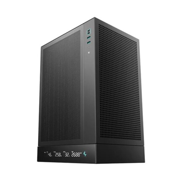 Gabinete DeepCool CH170 Digital ITX Vertical Negro