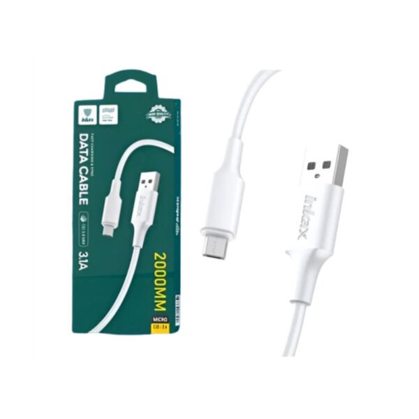 itecs-4e1bd8df1b7c48083d218b4f9d702eaf Cable Inkax Micro USB 3.1a 2m blanco