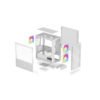 Gabinete DeepCool CH360 Digital mATX Flujo de Aire Blanco