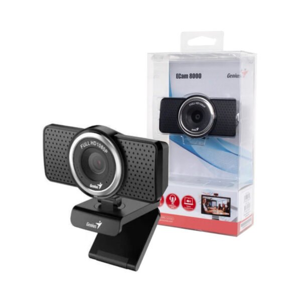 itecs-5464d5e0934885f0cdcd42a28af87afd Webcam Genius ECam 8000 Full HD 1080p con Micrófono