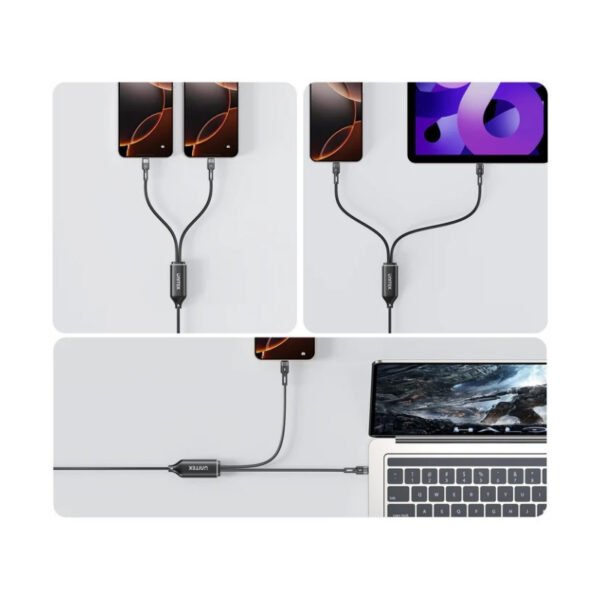 Cable Unitek PD100W USB-C Dual