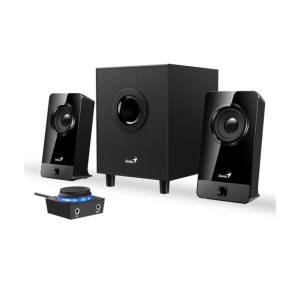 itecs-5fc8c75912dd01fd736d947a297209b8 Parlante Genius SW-2.1 300X 10W RMS Negro