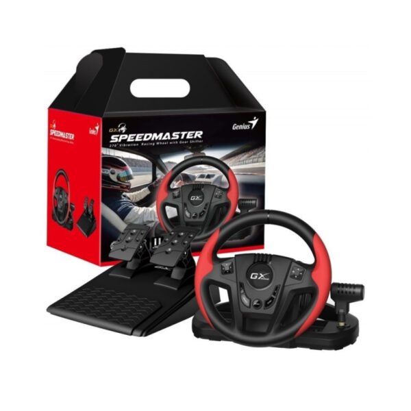itecs-61463f088bde87ac1a2812248289bba5 Volante de Carreras Genius SpeedMaster 270° Vibración Doble Motor