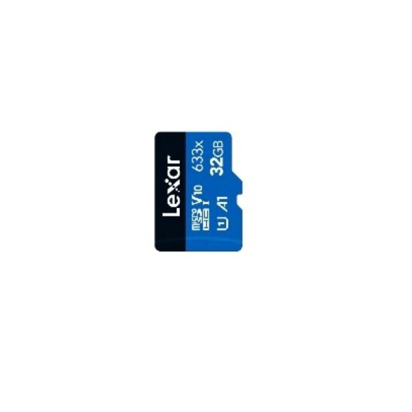Memoria microSDHC Lexar 32GB 633x UHS-I A1 Blue Series