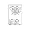 UPS Hikvision 2000va / 1200w con pantalla LCD
