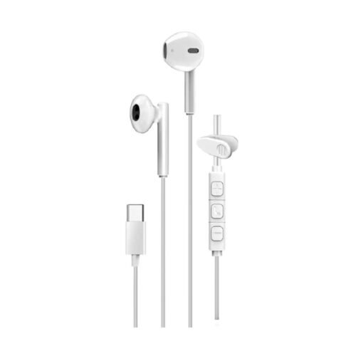 Auriculares Genius HS-M366 USB-C Internos Blancos