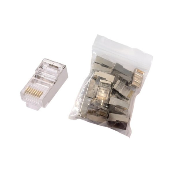 itecs-688c99e5b88ed24d351fa8ac04b717f8 Conector RJ-45 NRG+ FTP CAT5e 20 unidades