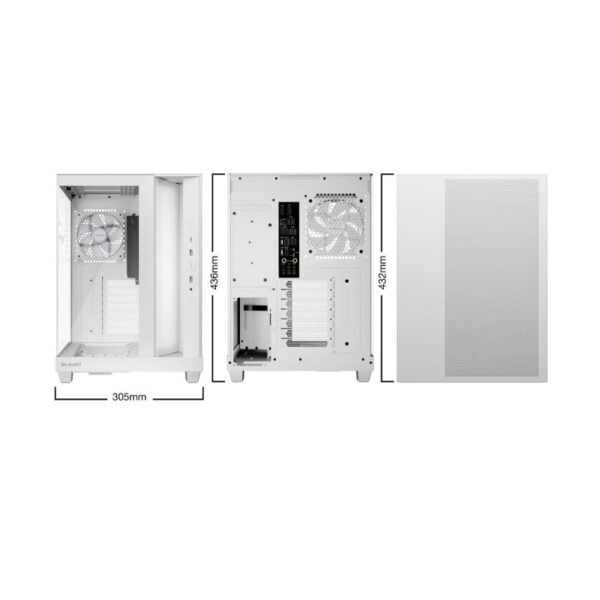 itecs-6ea2bfb0c94c7b2a8496b83a0b2db34a Gabinete be quiet! Light Base 500 LX Blanco
