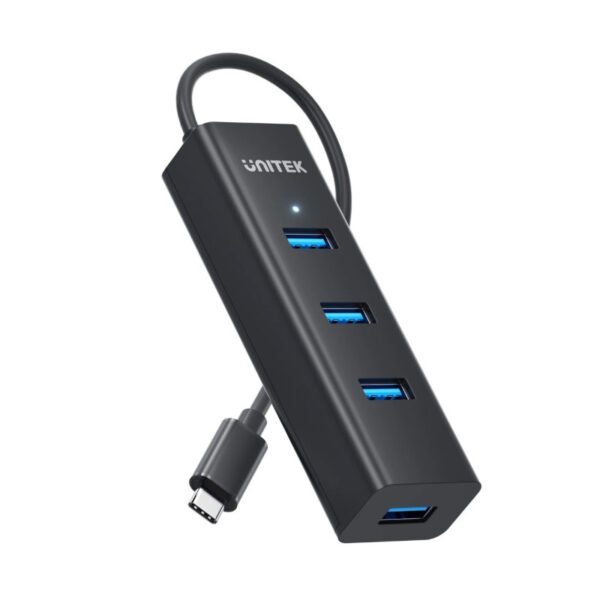 itecs-6edcee4a3e53b39a2174c4eeb46b8939 HUB USB-C Unitek 4 Puertos 5Gbps