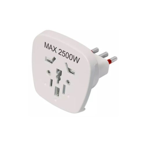 Adaptador Multiformato Conatel Ficha 3L 2500W Blanco