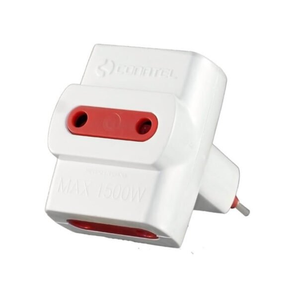 itecs-707a904c4ed93c38e51e63bdf792895c Adaptador de Corriente Conatel 3x2L a Ficha 2L 100-240V Blanco