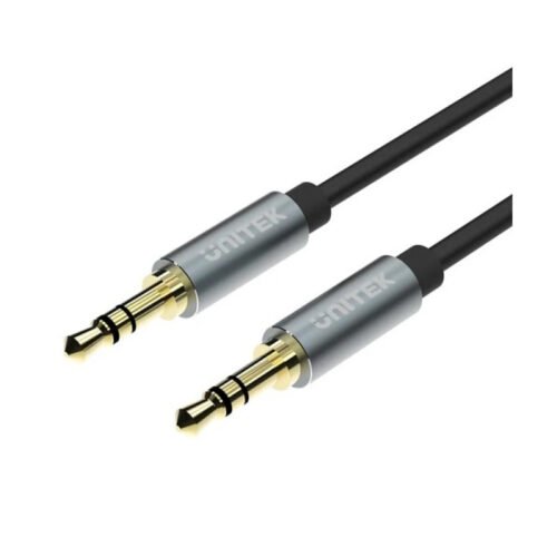 Cable AUX audio Unitek 3.5mm macho/macho 1m