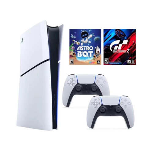 Consola Sony Playstation 5 Slim Digital + Joystick DualSense + 2 Juegos