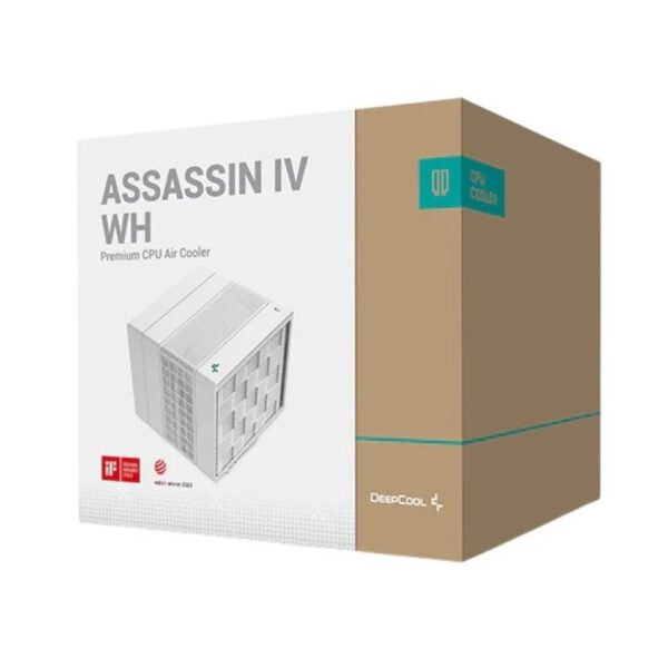itecs-74fa61d87dc8d4d333d265c6e806a547 Cooler CPU DeepCool Assassin IV WH Doble Ventilador Blanco