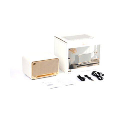 Parlante Portátil Edifier D32 60W Bluetooth 5.3 Retro Blanco