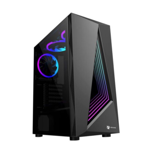 Gabinete X-Lizzard CA-037 ATX 3 Fans RGB