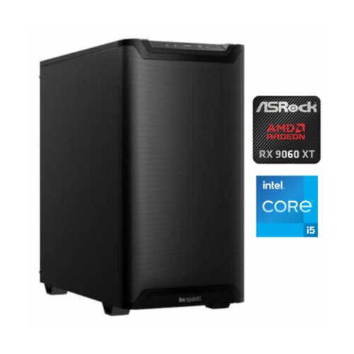 Equipo Gamer Core i5 12400F, 16GB, 500GB, RX9060XT 8GB