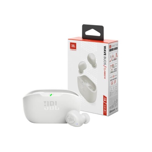 Auriculares JBL Wave Buds 2 Bluetooth ANC Blanco