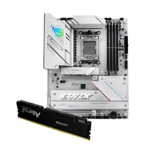 Motherboard Asus ROG Strix B850-A WiFi 7 AM5 + Memoria Kingston Fury Beast DDR5 16GB 5600MHz