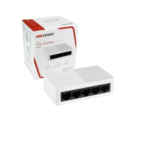 Switch Hikvision 5 Puertos 10/100