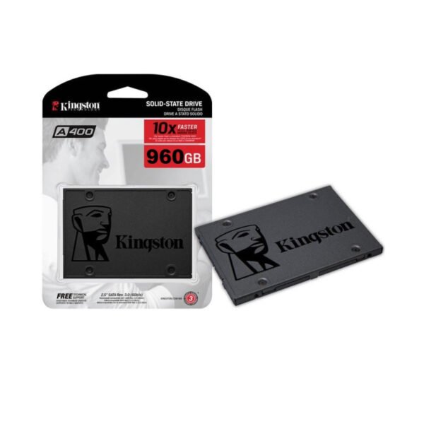 Disco SSD Kingston A400 960GB SATA III 2.5 pulgadas