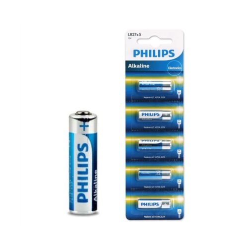Pila alcalina Philips LR27 12V Pack x 5 Unidades