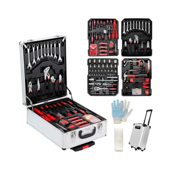 itecs-8988d0e48a5b42f9a4b6a92aecd0e8f7 Caja de Herramientas con 450 Accesorios y Carrito