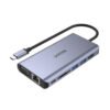 itecs-8b10a8f89aea20b3a06459e240540d31 HUB USB-C Unitek 8 en 1 5Gbps con PD 100w