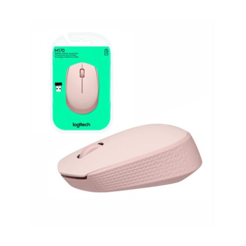 Mouse Logitech M170 Inalámbrico Rosado