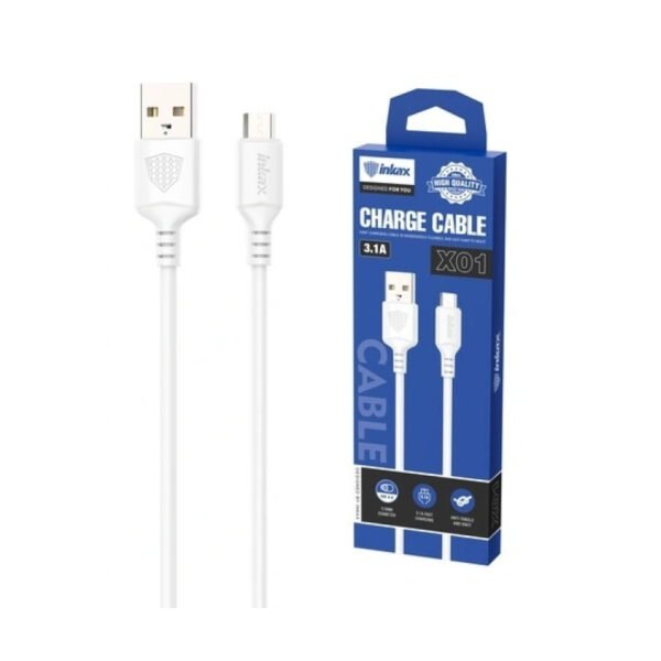 itecs-91d1171b3d67ca53c919c4b0812807d5 Cable Inkax Micro USB 3.1a 1m blanco