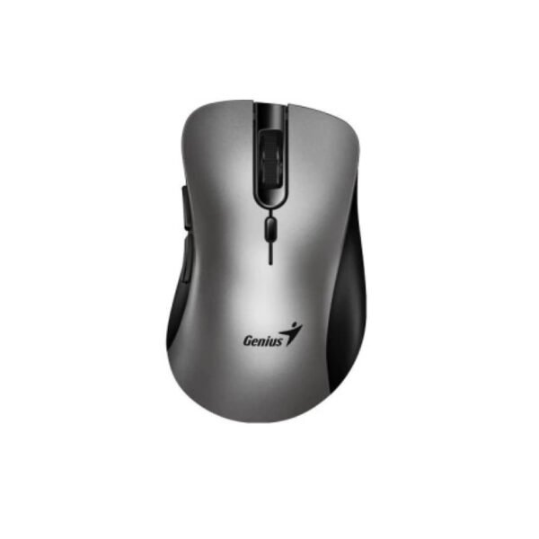 Mouse Genius Ergo 8100S AI Inalámbrico plateado