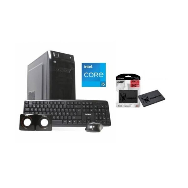 Combo PC Intel Core i5 14400 16GB DDR5 SSD 240GB