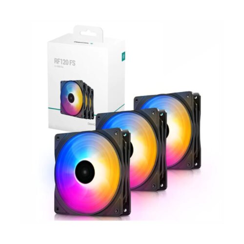 Fan Cooler DeepCool RF 120 FS RGB 120mm Pack de 3