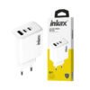 itecs-96f2a40e92f755d561b07ee847785a30 Cargador Inkax USB-A + 2xUSB-C 40W blanco