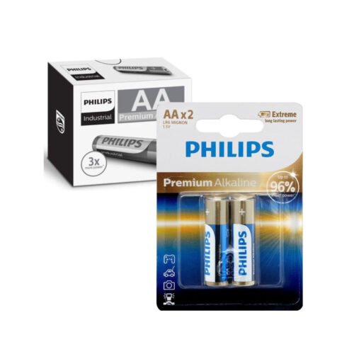 Pack de 12 blistar de Pilas Philips Ultra Alkalina AA x 2 unidades