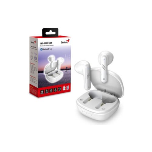Auriculares Genius HS-M905BT TWS Bluetooth 5.3 Blanco