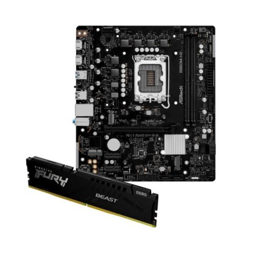 Combo Motherboard Asrock B860M-H2 + Memoria Kingston DDR5 16GB 5600MHz