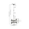itecs-a66f9f4e5c9ad6cf044dbcda594c3060 Soporte Techo Brateck PLB-CE1046-01 para TV hasta 80"