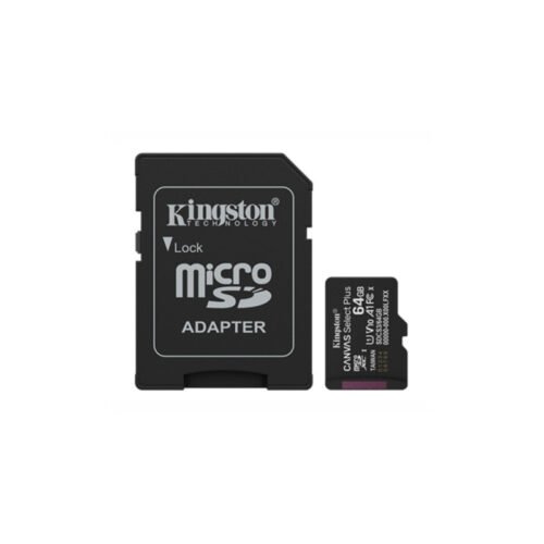 Memoria MicroSD Kingston Select Plus 64GB clase 10