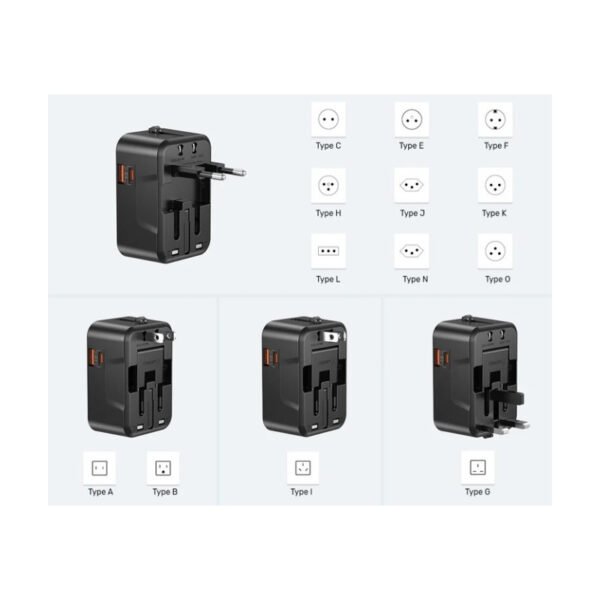 itecs-a8730456aff5fe5e1903910dd93b7b3f Cargador / Adaptador Universal Unitek 20W