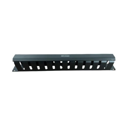 Organizador de Cables Hikvision 1U 12 Ranuras Metálico