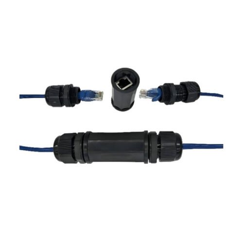 Adaptador Cupla RJ-45 Gigabit Exterior Hembra/Hembra