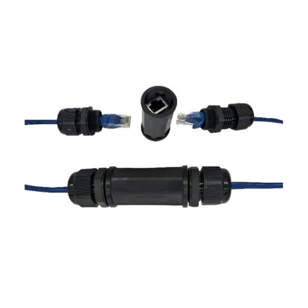 Adaptador Cupla RJ-45 Gigabit Exterior Hembra/Hembra