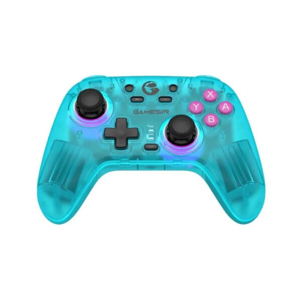 itecs-acff0702c98ee02222f5d80d18539733 Joystick GameSir T4 Nova HD Rumble verde azulado Bluetooth