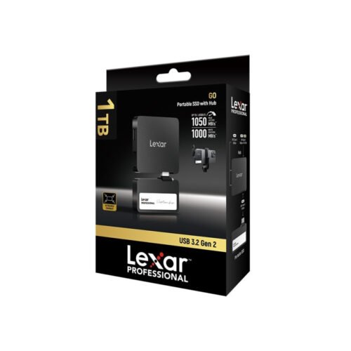 Disco SSD Lexar Professional Go 1TB Portable Hub USB 3.2