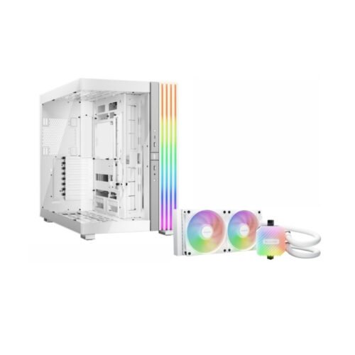 Kit PC be quiet! Light Base 900 DX Blanco y Water Cooler Light Loop 240mm