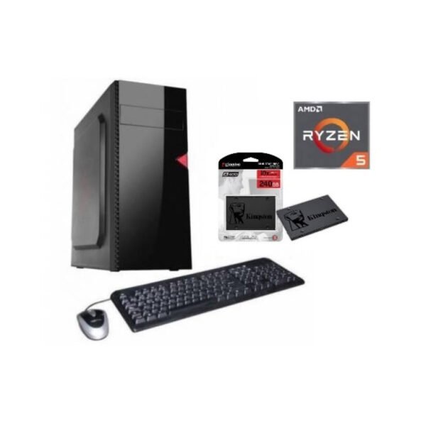 Combo PC AMD Ryzen 5 5600GT 8GB RAM SSD 240GB
